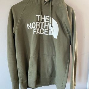 The North Face Olive Green Sweatshirt.